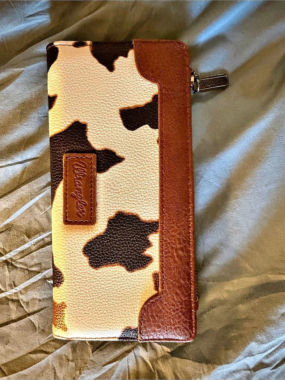 Wrangler Cow Print Wallet